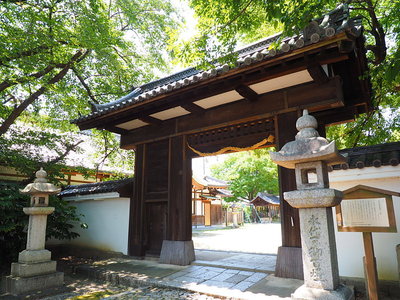 旧膳所城門(膳所神社)