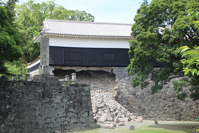 日本百名城　熊本館に登城。