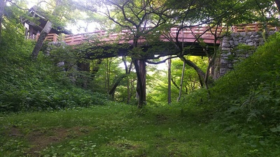 桜雲橋下の空堀