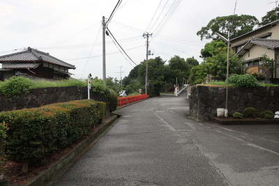 日吉浅間神社付近の石垣