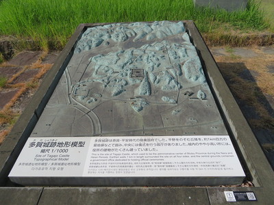多賀城跡地形模型