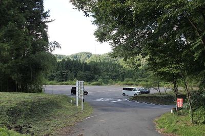 平沢登山口駐車場