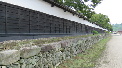 武家屋敷の石垣