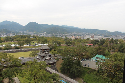 宇土櫓と加藤神社