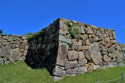 南二の丸石垣（南西側）