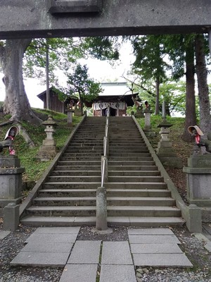 城内にある鶴ヶ城稲荷神社