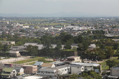 佐賀城遠景