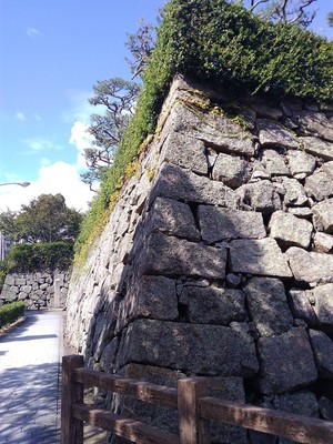 船入櫓跡の石垣