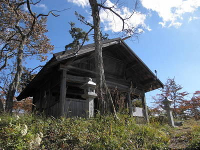 主郭にある古峯神社