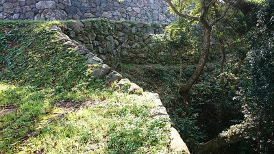 遠見櫓の石垣