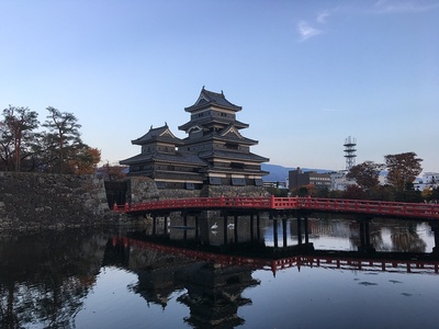 埋橋と天守