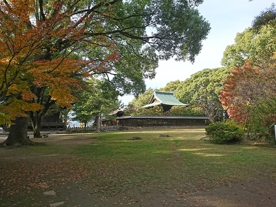 本丸御殿跡(篠山神社)