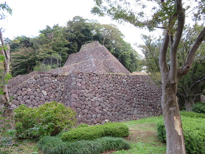 辰巳櫓の高石垣
