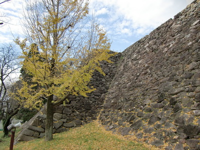 多聞櫓の石垣
