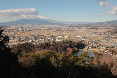 天ヶ岳砦からの眺望
