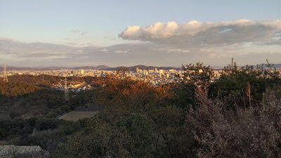 備中富山城 眺望