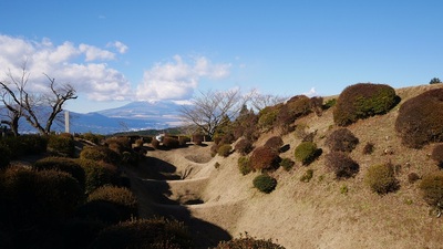 富士山と障子堀
