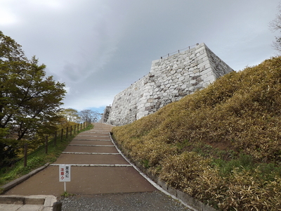 二本松城天守の石垣