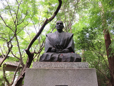 石田三成公の銅像