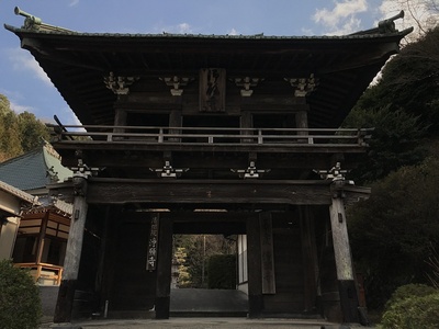 浄願寺　鐘楼門
