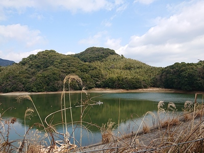 神籠池からの帯隈山