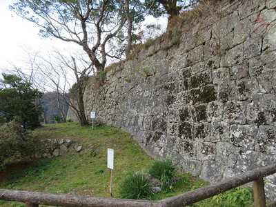 鐘ノ丸南側石垣