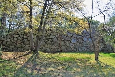 本丸石垣（西側）