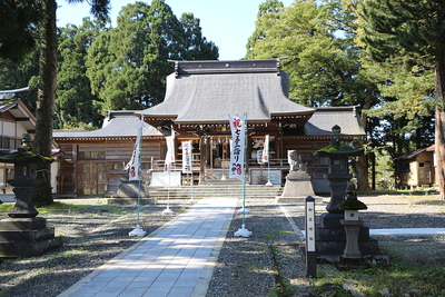 御玄関跡と戸澤神社