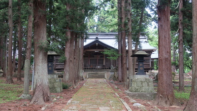 成島八幡神社本殿