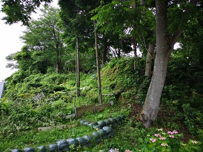 城址(北西側)