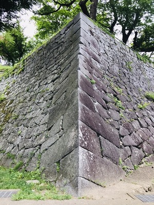 榊山稲荷曲輪の石垣