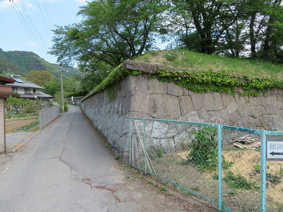 砲台下の石垣