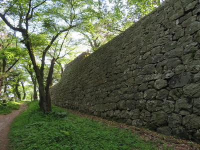 本丸東側石垣