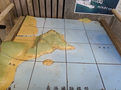 長浜城模型