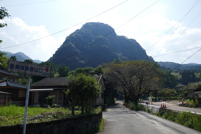 岩劔神社の近くから