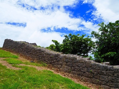 東側の城壁