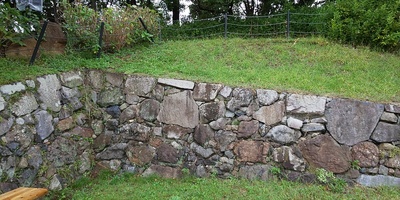 北門の枡形の石垣