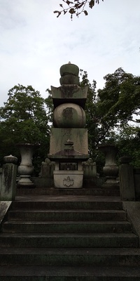 豊国廟の五輪石塔
