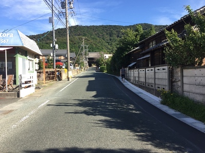 赤岩寺への参道