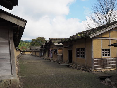 復元地区の街並み