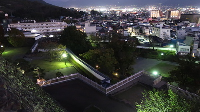 舞鶴城公園東側夜景