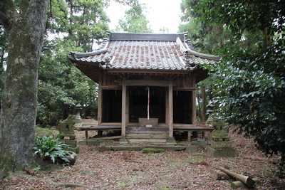 麻底良神社上宮（本丸）