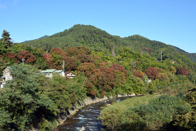 神川と砥石城跡
