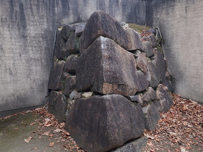 宇喜多氏時代の石垣