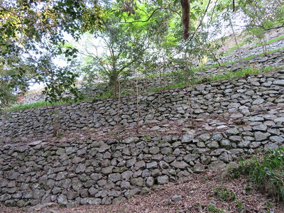 階段状の石垣