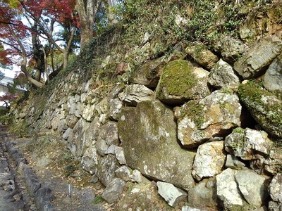 御成櫓跡の石垣
