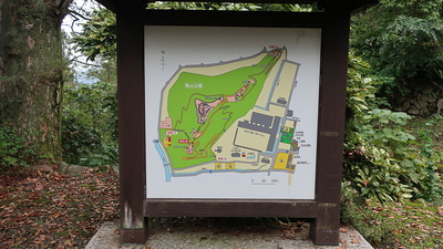 亀山公園案内図