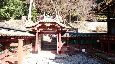 家康公御廟への入口(神廟門)