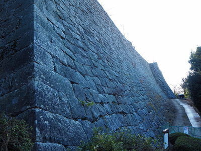 丸亀城　三の丸高石垣