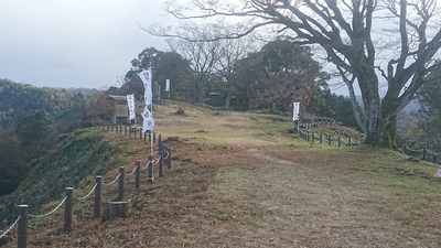 月山富田城本丸跡